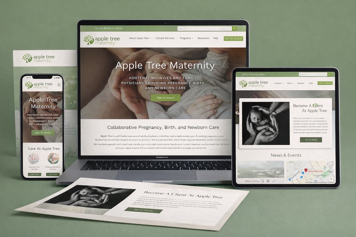 Apple Tree Maternity — UX/UI Website Redesign